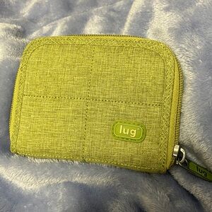 Lug Compact Wallet Pistachio NWOT